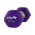 Гантель неопреновая DB-201 StarFit 2,5кг, фиолетовая